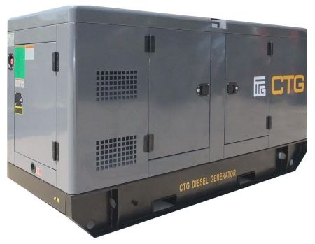 Дизельный генератор CTG AD-200RE в кожухе фото