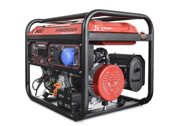 Бензиновый генератор REDVOLT EPB6000EA резервный фото