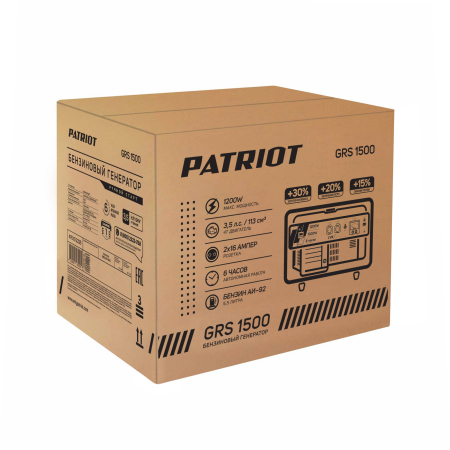 Бензиновый генератор PATRIOT GRS 1500 фото