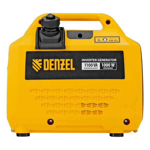 Бензиновый инверторный генератор DENZEL GS-1100iS на колесах фото