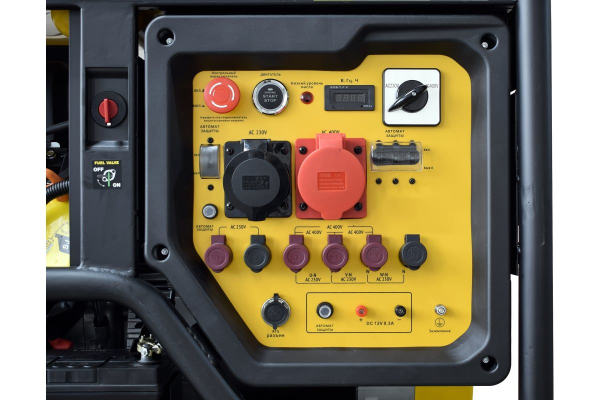 Бензиновый генератор RATO R19000DA-T э/c + подготовка к автозапуску на колесах фото