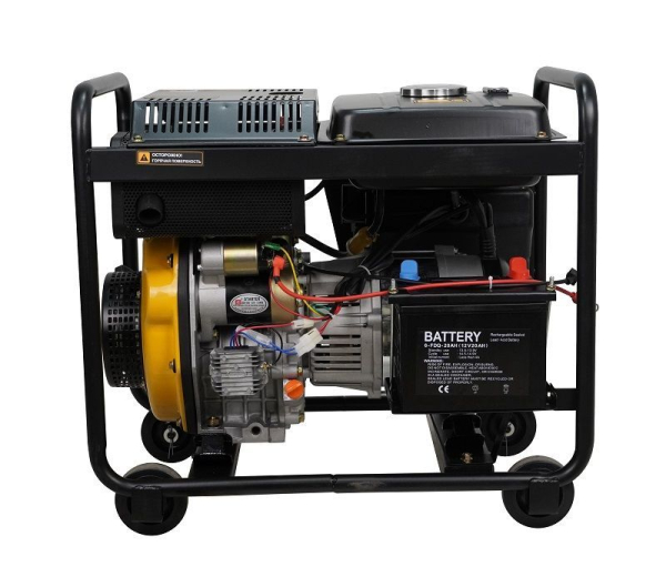 Дизельный генератор Habert H3GF-ME 57566 для гаража фото