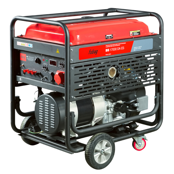 Бензиновый генератор Fubag BS 17000 DA ES для гаража фото