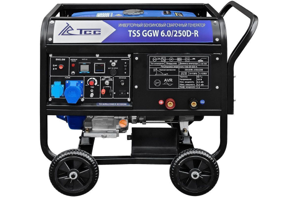 Бензиновый сварочный генератор ТСС GGW 6.0/250D-R для газового котла Бензиновый сварочный генератор ТСС GGW 6.0/250D-R для газового котла фото