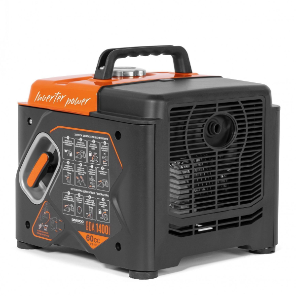 Бензиновый инверторный генератор DAEWOO GDA 1400i портативный фото