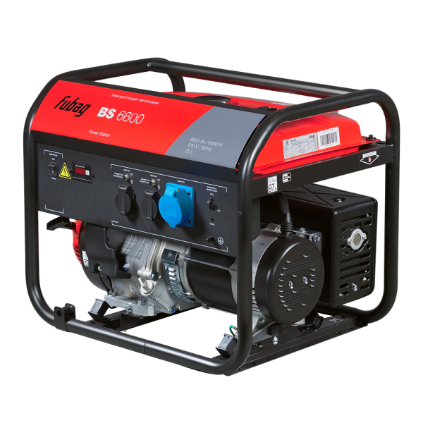 Бензиновый генератор Fubag BS 6600 для гаража фото