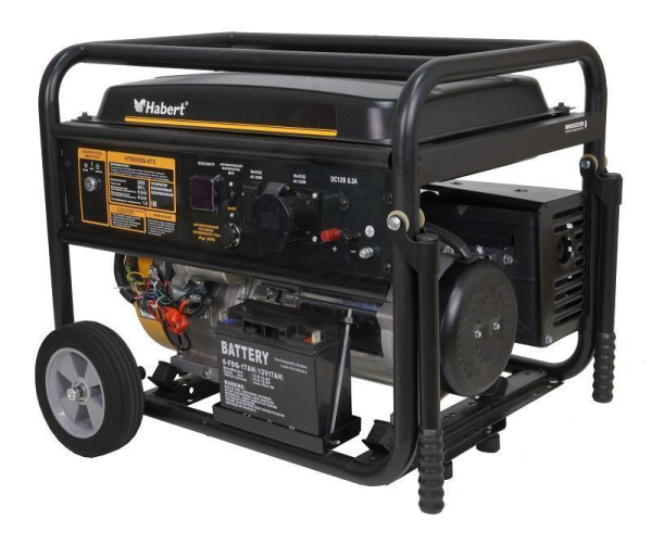 Бензиновый генератор Habert HT8000EB-ATS портативный фото
