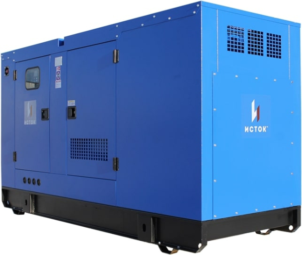 Дизельный генератор Исток АД150С-Т400-РПМ35 в кожухе с АВР  промышленный фото
