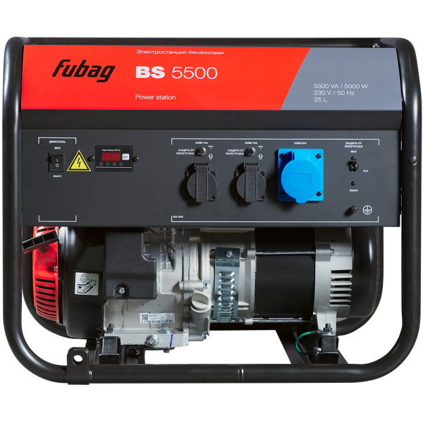 Бензиновый генератор Fubag BS 5500 641689 4-х тактный фото