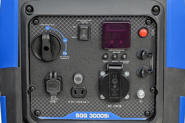 Бензиновый инверторный генератор ТСС SGG 3000Si 060054
 портативный фото