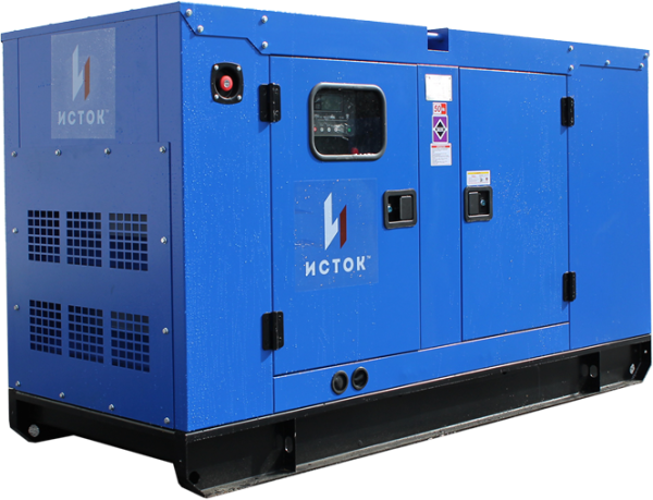 Дизельный генератор Исток АД40С-Т400-РПМ15 в кожухе  промышленный фото