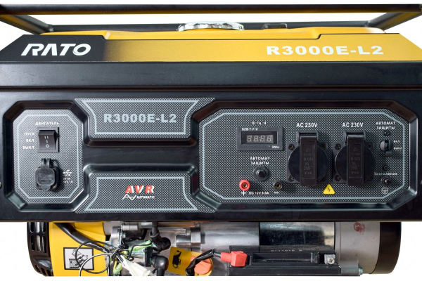 Бензиновый генератор RATO R3000E-L2 электростартер для дачи фото