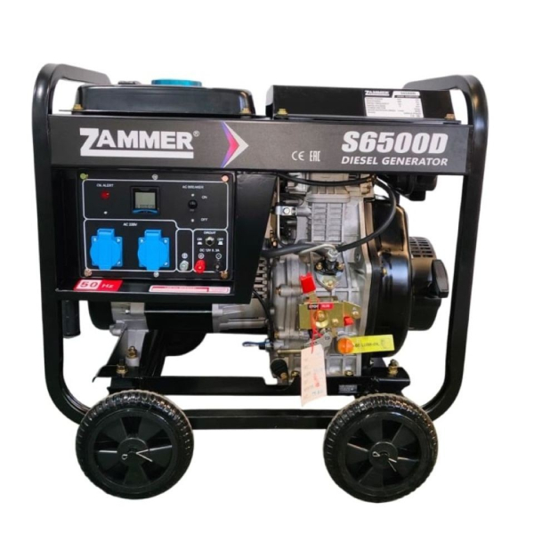 Дизельный генератор Zammer S6500D S6500D для дома фото