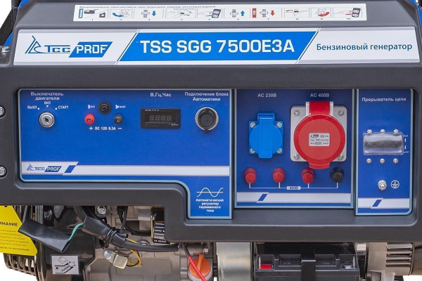 Бензиновый генератор ТСС SGG 7500Е3A для газового котла Бензиновый генератор ТСС SGG 7500Е3A для газового котла фото