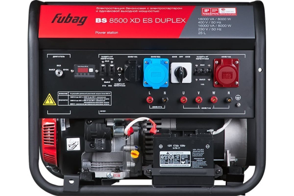 Бензиновый генератор Fubag BS 8500 XD ES DUPLEX для газового котла Бензиновый генератор Fubag BS 8500 XD ES DUPLEX для газового котла фото
