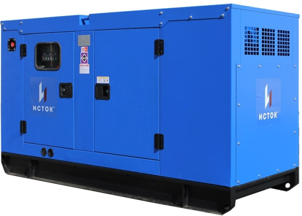 Дизельный генератор Исток АД30С-Т400-РПМ15 в кожухе с АВР  промышленный фото