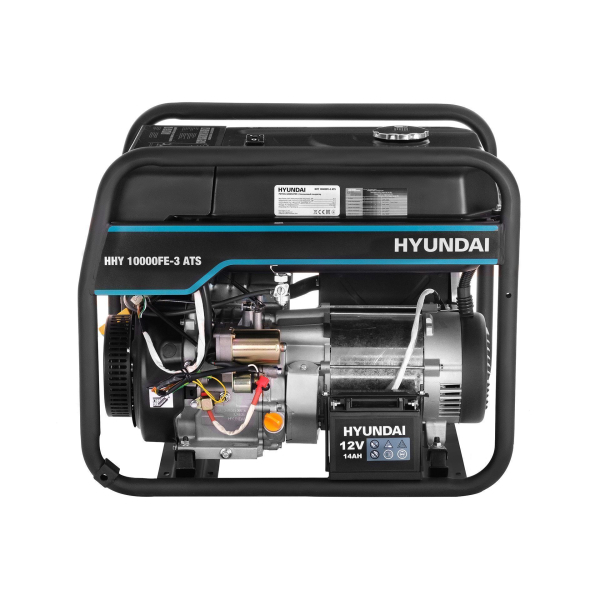 Бензиновый генератор Hyundai HHY 10000FE-3 ATS с автозапуском 4-х тактный фото