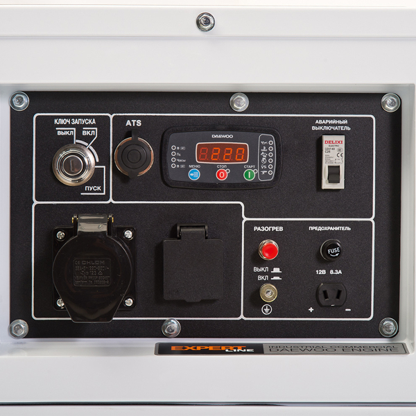 Дизельный генератор DAEWOO DDAE 10000SE DDAE 10000SE передвижной фото