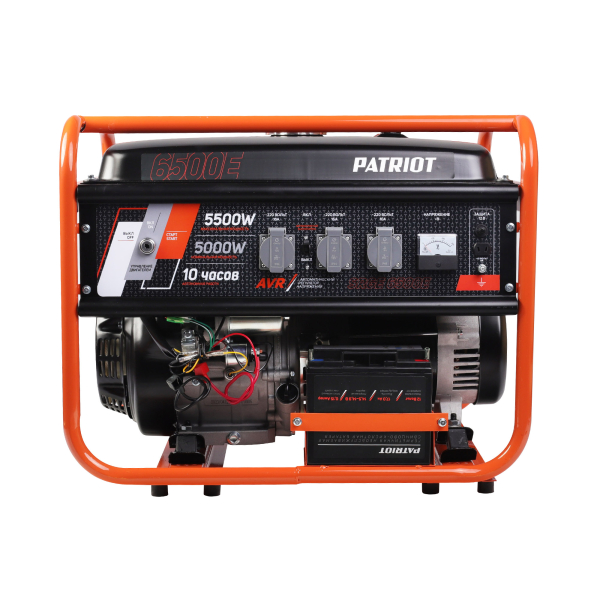Бензиновый генератор PATRIOT SRGE 6500 E для дачи фото