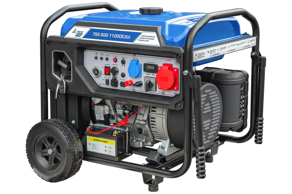 Бензиновый инверторный генератор ТСС SGG 11000E3Ui 4-х тактный фото