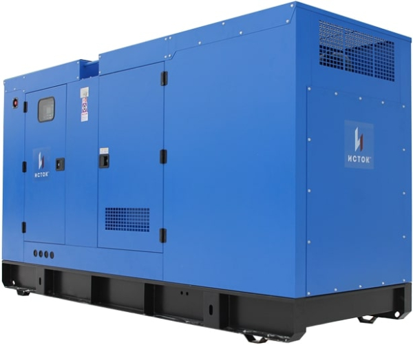 Дизельный генератор Исток АД250С-Т400-РПМ35 в кожухе  промышленный фото