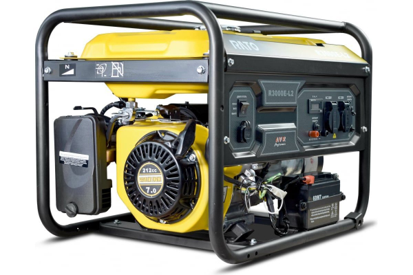 Бензиновый генератор RATO R3000E-L2 электростартер портативный фото