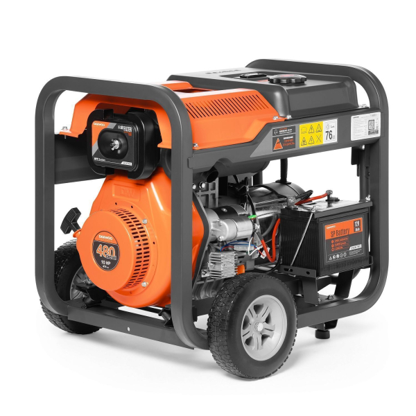 Дизельный генератор DAEWOO DDAE 6000DXE-3 DDAE 6000DXE-3 для дома фото