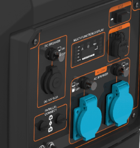 Бензиновый инверторный генератор Zongshen BQH 4000 фото