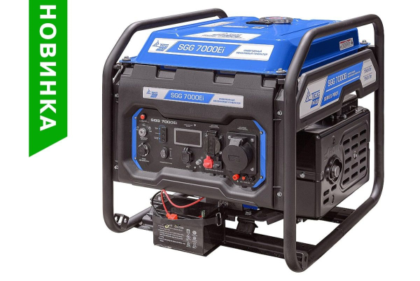 Бензиновый инверторный генератор ТСС SGG 7000Ei стационарный фото
