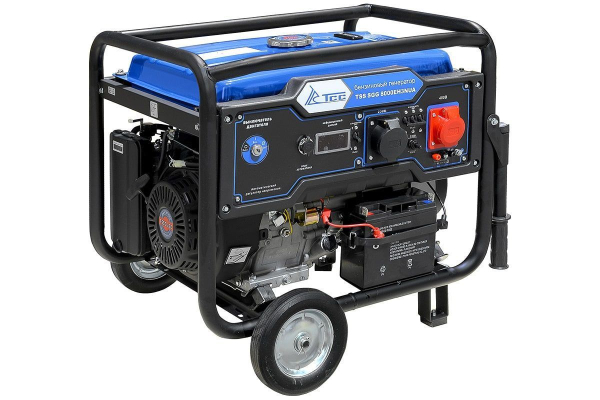 Бензиновый генератор ТСС SGG 8000EH3NUA стационарный фото
