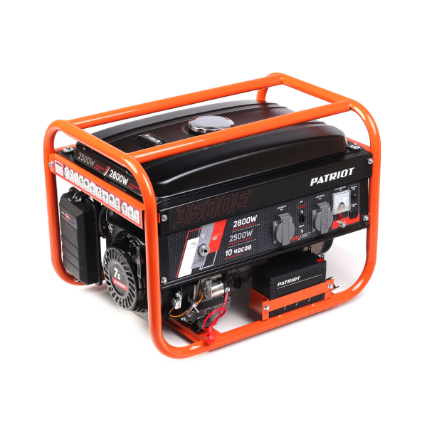 Бензиновый генератор PATRIOT SRGE 3500 E для дачи фото