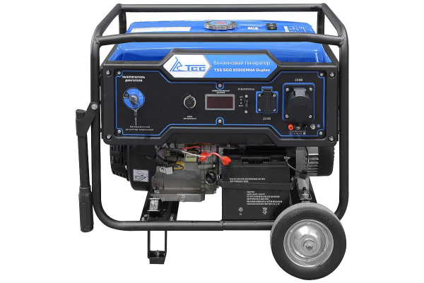 Бензиновый генератор ТСС SGG 6000EHNA Duplex для дома фото