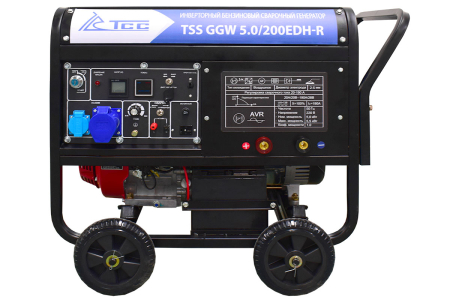 Бензиновый генератор ТСС GGW 5.0/200EDH-R (Honda GX390) фото