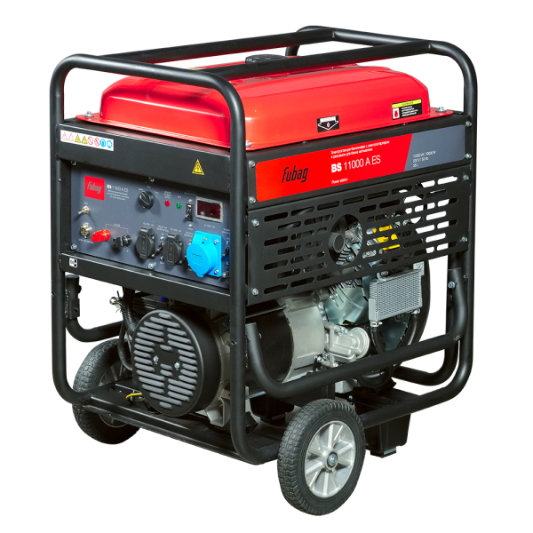 Бензиновый генератор Fubag BS 11000 A ES для гаража фото