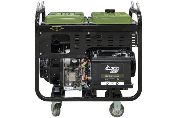 Дизельный генератор ТСС SDG 5000EHA 077039
 для дачи фото
