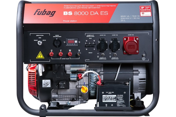 Бензиновый генератор Fubag BS 8000 DA ES для газового котла Бензиновый генератор Fubag BS 8000 DA ES для газового котла фото