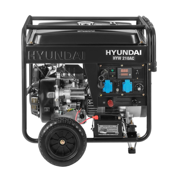 Бензиновый сварочный генератор Hyundai HYW 210AC для газового котла фото
