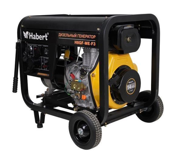 Дизельный генератор Habert H8GF-ME-F3 57567 для гаража фото