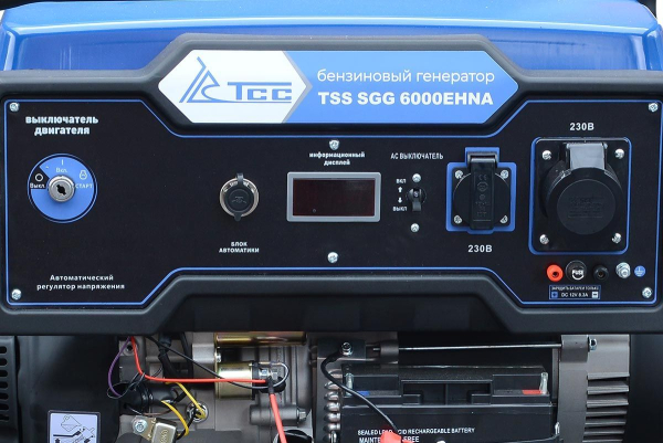 Бензиновый генератор ТСС SGG 6000EHNA для газового котла Бензиновый генератор ТСС SGG 6000EHNA для газового котла фото