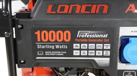 Бензиновый генератор Loncin LC10000D-AS, 3-х фазный (с мощностью без ограничений при 1-но и 3-х фазном режиме) Бензиновый генератор Loncin LC10000D-AS, 3-х фазный (с мощностью без ограничений при 1-но и 3-х фазном режиме) фото