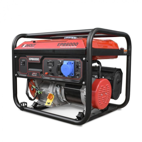 Бензиновый генератор REDVOLT EPB6000 портативный фото