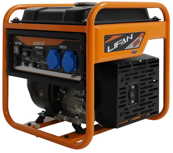 Бензиновый инверторный генератор Lifan 4800IO портативный фото
