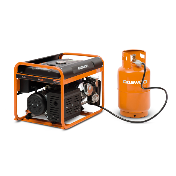 Бензиновый генератор DAEWOO GDA 7500 DFE портативный фото