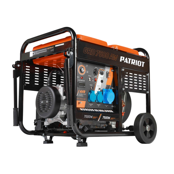 Дизельный генератор PATRIOT GRD 7500 AW 472702275 для дома фото