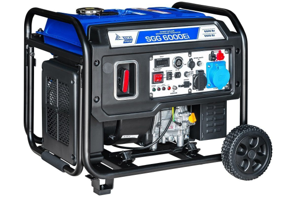 Бензиновый инверторный генератор ТСС SGG 6000Ei портативный фото