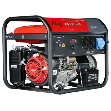 Бензиновый генератор Fubag BS 7500 A ES фото