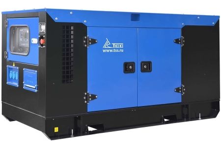 Дизельный генератор ТСС АД-200С-Т400-1РКМ5 ПРОФ в шумозащитном кожухе фото