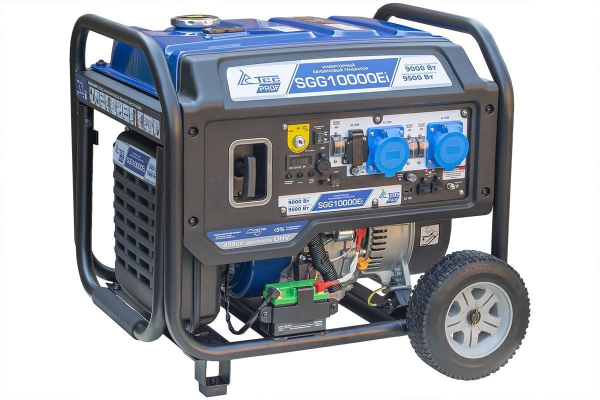 Бензиновый инверторный генератор ТСС SGG 10000Ei с блоком АВР портативный фото