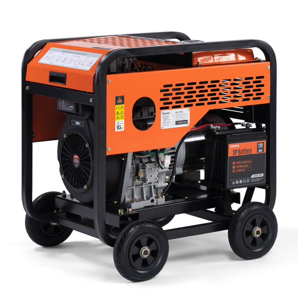 Дизельный генератор DAEWOO DDAE 11000XE DDAE 11000XE передвижной фото