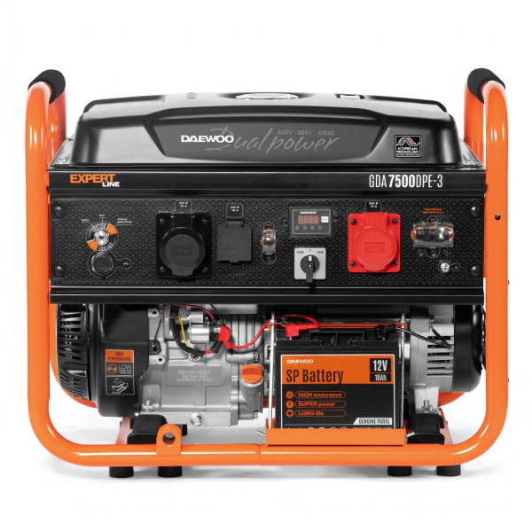 Бензиновый генератор DAEWOO GDA 7500 DPE-3 для газового котла Бензиновый генератор DAEWOO GDA 7500 DPE-3 для газового котла фото